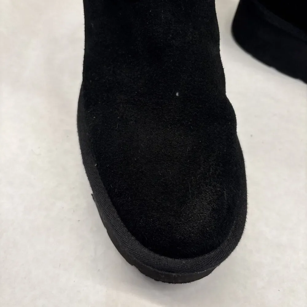 Womens‎ Koolaburra by Ugg Kelissa Tall Black Boots Shoes, size 9 EUC Winter Warm